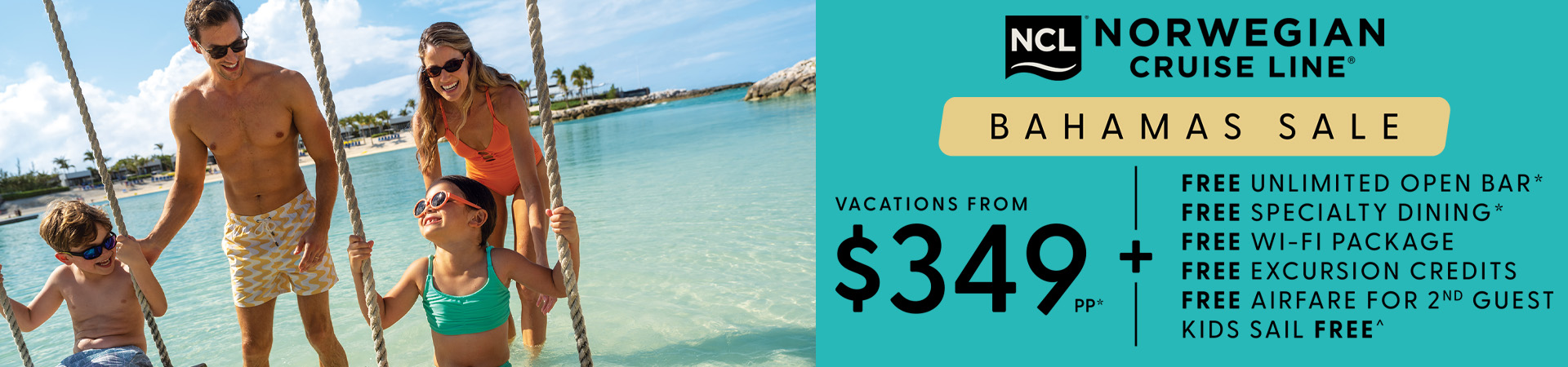 Norwegian Cruise Line - Free at Sea