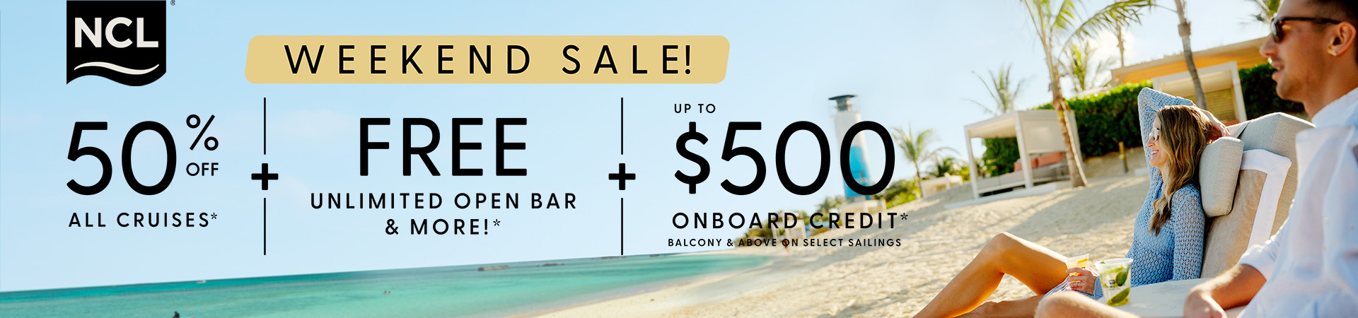Norwegian Cruise Line - Weekend Sale