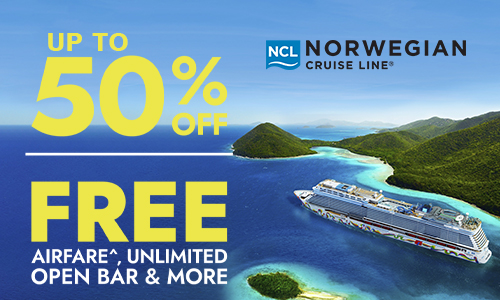 Norwegian Cruise Line: up to 50% Off