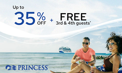 Princess Cruises 35% Off
