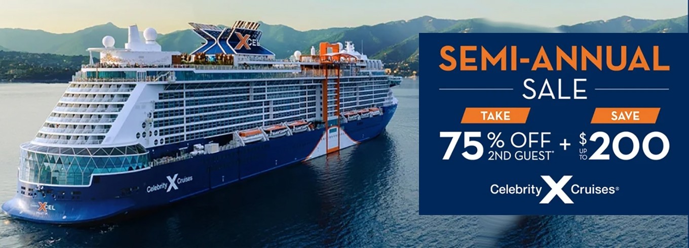 Celebrity Cruises - Save up to 75%